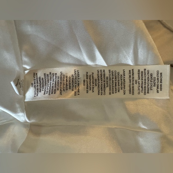 WHBM sleeveless Pink Rose bold flowers pleated fit & flare swing dress size 6 - Picture 6 of 10